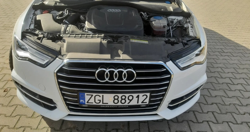 Audi A6 cena 59999 przebieg: 147000, rok produkcji 2017 z Goleniów małe 497